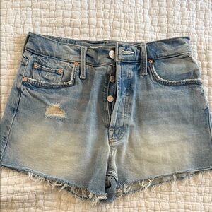 NEW Mother Size 26 Denim Blue Women's Shorts